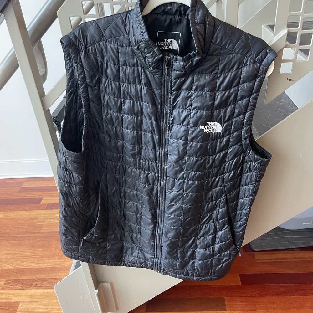 The North Face Black Quilted Outerwear